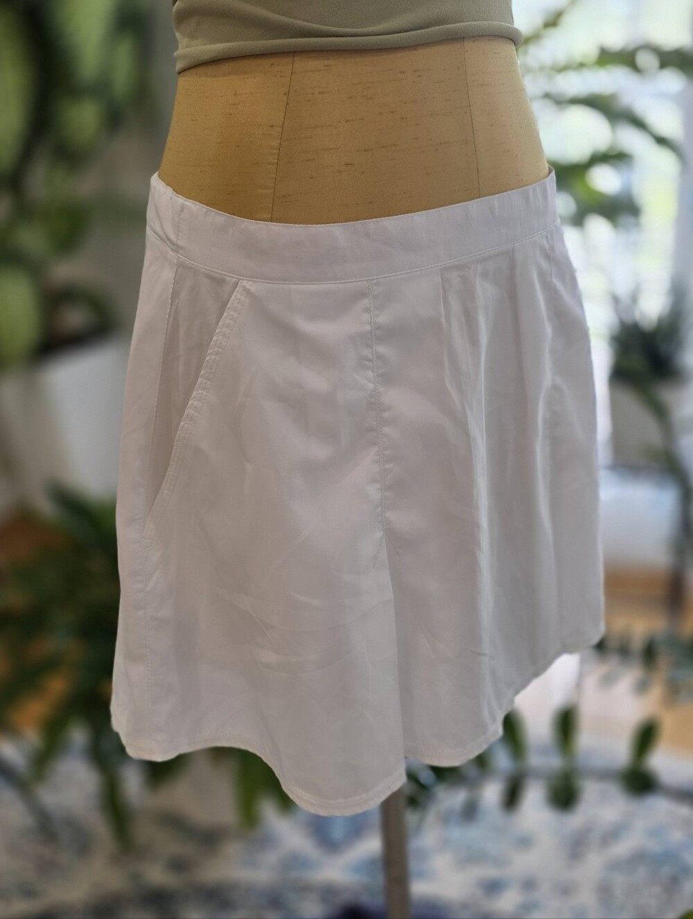 Adidas White Athletic Tennis Skort Size L - Picture 3 of 5